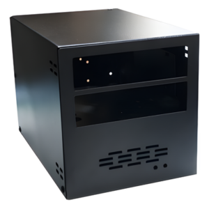 EPCOM INDUSTRIAL SR-40K – Gabinete para Radio / 2 Unidades Kenwood / Calibre 22 / Interior / 1.32 ft x 0.82 ft x 0.46 ft