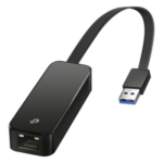 TP-LINK UE306 – Adaptador de red / USB 3.0 a RJ45 / Gigabit Ethernet 10/100/1000Mbps / Cable plegable / 2.8 x 1.0 x 0.6 in