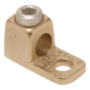 HUBBELL BURNDY HUB-KA4C – Terminal de Cobre / Calibre 14 - 4 AWG / Tornillo 1/4" / Torque 45 lb-in / Sin Recubrimiento