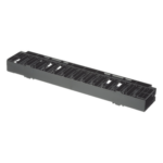 PANDUIT NCMHF1 – Organizador de Cables Horizontal / 1UR / Rack 19in (483mm) / Frontal / ABS / Cat6 y 10G