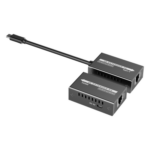 EPCOM TITANIUM TT600TH – Extensor USB-C a HDMI / 4K 120 Hz / 18 Gbps / Alcance 60 m (196.9 ft) / HDR10 / HDCP 2.2 / Protección ESD ±8KV
