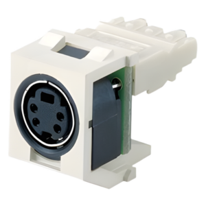 PANDUIT NKSPMIW – Módulo S-Vídeo / Punchdown / Blanco Mate / Señalización Digital