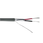 VIAKON 9297 – Cable de Control / Calibre 22 AWG / 2 Conductores / Blindado / 305 m (1000 ft) / Riser CMR / UL 1666 / Color Gris