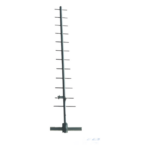 SYSCOM SD-45012 – Antena Base UHF / Direccional Yagi 12 Elementos / 440-470 MHz / 12 dBi / 300W / 161 km/h