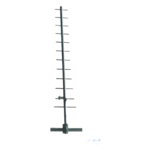 SYSCOM SD-45012 – Antena Base UHF / Direccional Yagi 12 Elementos / 440-470 MHz / 12 dBi / 300W / 161 km/h