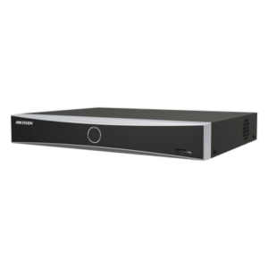 HIKVISION DS-7632NXI-K2(E) – NVR IP / 32 Canales / 12 Megapixel (4K) / AcuSense con IA / Reconocimiento Facial / 2 Bahías HDD hasta 16 TB / HDMI 4K / Sin PoE