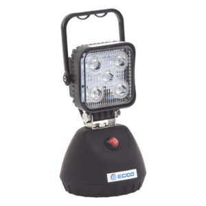 ECCO EW2461-NA – Luz de Trabajo Recargable / 650 Lúmenes / 5 LED 3W / IP67 / Montaje Magnético / 3-4 Horas Autonomía