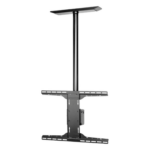 PEERLESS PLCM-UNL-CP – Soporte de Techo Universal / Pantallas 32" a 90" / Carga 68.2 kg (150 lb) / Patrón 600 x 400 mm / Columna 91.4 cm (36") / Inclinación -5° a 20° / Giro 360°