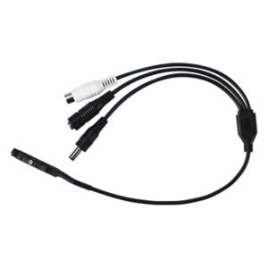 EPCOM POWERLINE EP-MIC – Micrófono de Vigilancia IP / Cancelación de Ruido / Alta Fidelidad 60-55000 Hz / Cobertura 10-50 m² / Transmisión 100 m (328 ft) / Entrada RCA / 12 Vcc