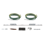 PANDUIT RGRKCBNJEJY – Kit de Puesta a Tierra / Jumpers 6 AWG / Barra 20 Orificios / Rack 19in / 2.44m (8ft)