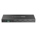 EPCOM TITANIUM TT414PRO – Switch Matricial HDMI / 4x4 / 4K UHD 4096x2160@60Hz / HDR10 / 18 Gbps / 600 MHz / Audio 7.1 / EDID / Downscaling Automático
