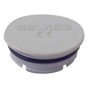 GEWISS DX-47000 – Tapón de Cierre / IP40 e IP67 / Material Libre de Halógenos / Color RAL 7035 / Compatible con Caja Quadrix DX45004