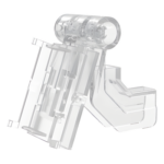 ACCESSPRO T-SHAPE-HOOK-3124 – Gancho en T para Etiqueta Electrónica / Ángulo Ajustable / Poste 6-8 mm / Compatible 2.13" - 2.66" - 2.9"
