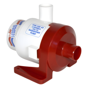 RULE 18A – Bomba Sumergible / 3800 GPH / 24 VCD / Acero Inoxidable / Protección Térmica / Uso Marino y Vivero