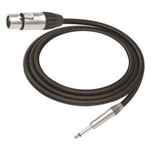 COSMICONN CMC-MF3-PM-L-5M – Cable de Audio / XLR 3 Polos Hembra a Plug 1/4 in Mono / Longitud 5 m (16.4 ft) / Conectores Seetronic Serie M / Blindado