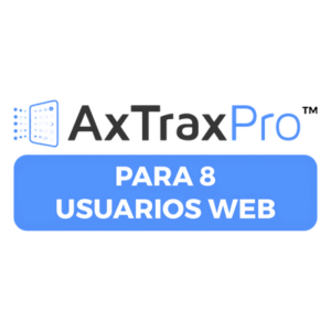 ROSSLARE SECURITY PRODUCTS AXPROWEB08 – Licencia de software / 8 usuarios web simultáneos / Gestión de control de acceso / Cliente-servidor / HTML5 / Multiplataforma