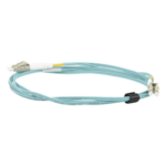 SIEMON FJ2-LCLC5L-02AQ – Jumper de Fibra Óptica / Multimodo 50/125 OM3 / LC-LC Duplex / OFNR / Aqua / 2 m (6.56 ft)
