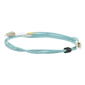 SIEMON FJ2-LCLC5L-02AQ – Jumper de Fibra Óptica / Multimodo 50/125 OM3 / LC-LC Duplex / OFNR / Aqua / 2 m (6.56 ft)