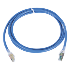 SIEMON ZM6A-07-06B – Patch Cord Cat6A UTP / CM / 2.13 m (7 ft) / 23 AWG / 10GBASE-T / PoE+ / UL2043 / Azul