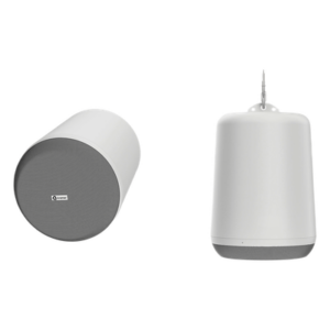 KRAMER PN-6D-WT – Altavoz Colgante / 6.5" / PoE++-PoE+-PoE / Dante Audio Networking / DSP Integrado / 100-105 dB SPL / UL2043 Plenum / Suspensión 45 kg