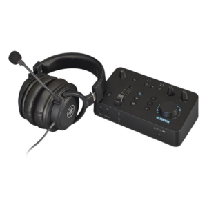 YAMAHA ZG01PACK – Kit de Audio para Gaming / Controlador de Mezcla + Auriculares / HDMI 2 Entradas/1 Salida / USB / DSP con Efectos de Voz