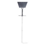 SYSCOM TOWERS SAZ-90G – Ancla de Piso Tipo Paleta / 5 Orificios 1" / Acero ASTM A36 / Altura 210 cm / Galvanizado en Caliente / Viento 175 km/h