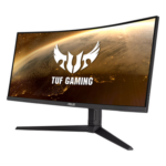 ASUS VG34VQL1B – Monitor Curvo / 34 pulgadas / Ultra WQHD 3440x1440 / 21:9 / 180 Hz / 1 ms / HDR10 / Adaptive-Sync / VA LED