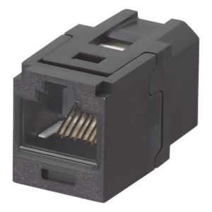 PANDUIT CC688BL – Módulo Acoplador RJ45 / Categoría 6 / Mini-Com / Contactos Chapados en Oro 50 µin / HDBaseT 100 W / -10°C a 65°C