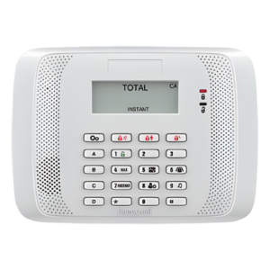 HONEYWELL 6152-RF – Teclado LCD de palabras fijas / receptor RF serie 5800 de 16 zonas / relevador integrado / para paneles VISTA