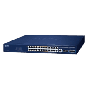 PLANET GS-4210-16UP8T4X – Switch Gestionado PoE++ / 16 Puertos Gigabit PoE++ 95W / 8 Puertos Gigabit / 4 Puertos 10G SFP+ / Presupuesto PoE 420W / L2/L4 / ERPS / Rack 440 mm (17.3 in)