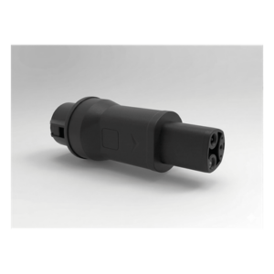 GREENC T1/NACS – Adaptador de Conector EV / Entrada Tipo 1 (SAE J1772) / Salida NACS / 7 kW / 32 A / 220 V AC / Monofásico / Uso Interior y Exterior