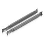 UBIQUITI UACC-RACK-RAILS-SLIDE – Rieles Deslizantes para Rack / Ajustables 600-1066 mm (23.6-42 in) / Capacidad 70 kg (154 lb) / Instalación sin Herramientas / Acero SPCC / EIA-310