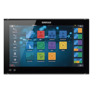SIMRAD 000-15047-001 – Pantalla Multifuncional / 16 Pulgadas Full HD / Procesador Seis Núcleos / Pantalla Dividida 6 Paneles / Conectividad Móvil / Bisel Incluido