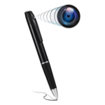 SYSCOM W8 – Cámara Oculta Tipo Bolígrafo / Full HD 1920x1080p / Captura de Fotos 4032x3024 / Micro-SD hasta 64 GB / Autonomía 120 min / Carga USB
