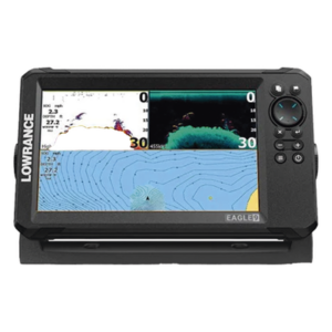 LOWRANCE 000-16124-001 – Ecosonda / Pantalla IPS 9 pulgadas / Transductor 50/200 kHz y 455/800 kHz / CHIRP y DownScan / C-MAP Discover