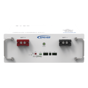 EPEVER LFP100EP51.2R – Batería de Litio LiFePO4 51.2Vcc, 5.12Kwh, Rack 4UR para Montaje en Rack,