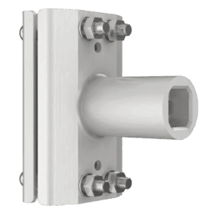 HIKVISION 192115461 – Enganche para Brazo Recto / Iluminación 24 Vdc / Acero Q235 / Brazos 4 m (13.1 ft) y 6 m (19.7 ft) / Barreras DS-TMG520
