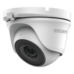 EPCOM PROFESSIONAL E50-TURBO-G3 – Cámara Turret TURBOHD / 5 Megapixel / Lente 2.8 mm / 85° de Visión / IR EXIR 20 m (65.6 ft) / IP66 / Metal