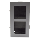 HIKVISION DS-KD-ACF2 – Marco de Instalación / 2 Módulos / Empotrable / Aluminio y Plástico / -40°C a +60°C (-40°F a 140°F)