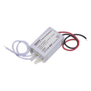 EPCOM POWERLINE WP12DC1A – Fuente de alimentación / 12 VCC / 1 A / IP67 / 46x20x30 mm / -30°C a 50°C / 100-240 VCA