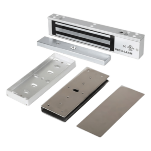 ENFORCER SECOLARM E941SA600PQ/KITU – Kit de Control de Acceso / Chapa Magnética 600 lbs (272 kg) / Montaje en U Puerta Cristal / Interior / UL