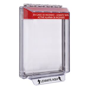 STI STI-14010FR-ES – Cubierta Protectora / Policarbonato Resistente / Bajo Perfil / ADA / -40 a 250°F (-40 a 121°C) / UV Estabilizado
