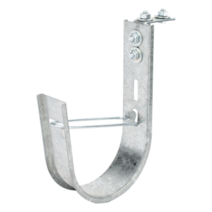 CHAROFIL CH-J100-EZ – Gancho J-Hook para Cableado Estructurado / Capacidad 115 Cables Cat6 / Acero al Carbón / Fijación con Tornillería Incluida / Interior
