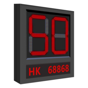 HIKVISION DS-TVL224-8-5EY – Pantalla LED para Aplicación de Estacionamientos / Indicador de Estados como Exceso de Velocidad, Velocidad Normal