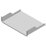 LINKEDPRO SCH-342-UW – Charola para Rack / 19 Pulgadas / 34 cm (13.4 in) de Profundidad / 2UR / Acero Rolado en Frío / Soporte 15 Kg / Acabado Gris Mate