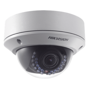 HIKVISION DS-2CD2752F-I – Domo IP 5 Megapixel / H.264+ / Lente Var. 2.8 a 12 mm / IP66 / IK10 / 20 mts IR Inteligente / Hik-Connect / MicroSD / PoE / Exterior / dWDR