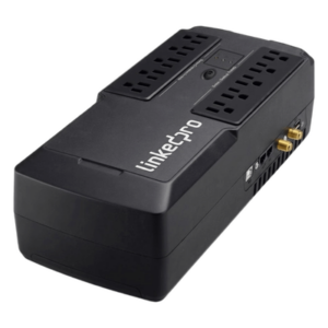 LINKEDPRO BY EPCOM LPAKA350 – UPS Standby / 350 VA / 255 W / 6 Tomas NEMA 5-15R / Protección 810 J / Montaje en Pared