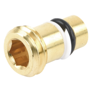 FAAC 4180195 – Tapón de desbloqueo / Bronce / Serie 400/422 / Alta durabilidad / Resistente a corrosión