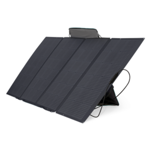 ECOFLOW EF-FLEX-M400 – Módulo Solar Portátil y Flexible de 400W Recomendado para Estaciones Portátiles EFD330, EFD350 ó EFD500 / Ajuste de Ángulo / Carga Eficiente / Incluye Cable XT60 a MC4