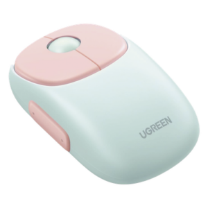 UGREEN MU102 – Mouse Inalámbrico / Dual Bluetooth 5.0 y 2.4 GHz / 4 Niveles DPI hasta 4000 / 5 Botones Programables / Alcance 10 m (32.8 ft) / USB-C Recargable